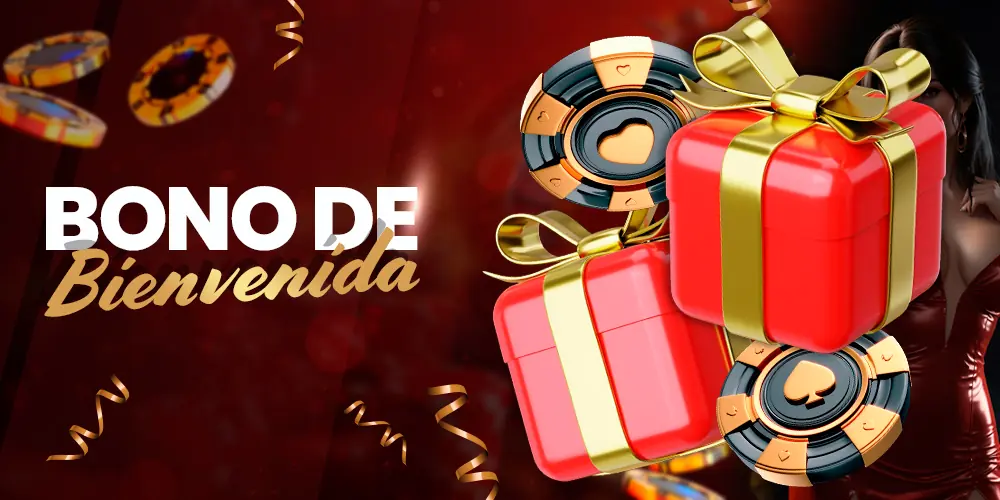 Oferta de bienvenida para los jugadores.
