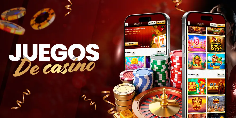 Juegos de casino online.